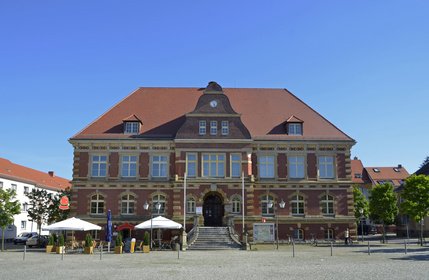 Rathaus in Calau - Urheber @traveldia